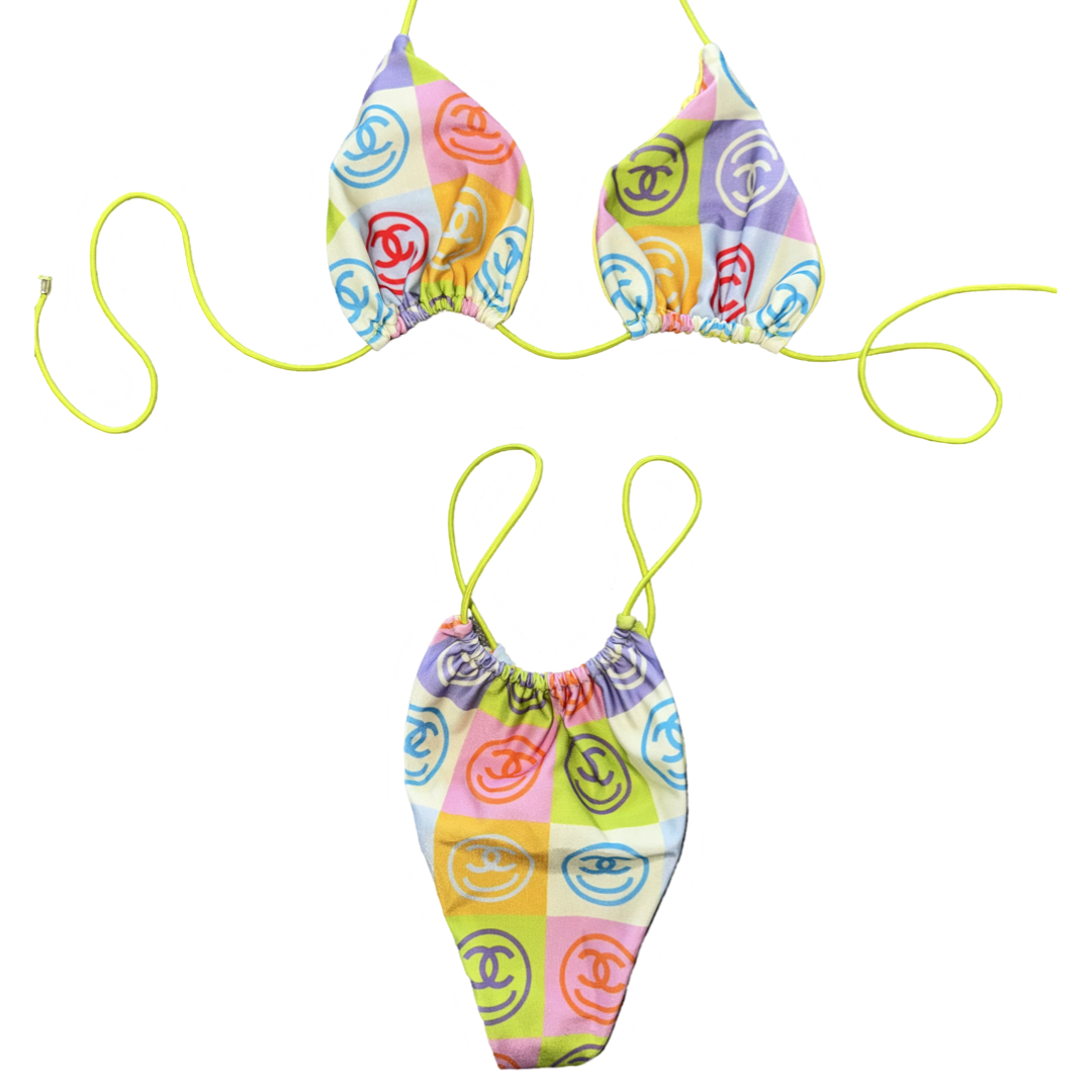 Chanel Inspired String Bikini