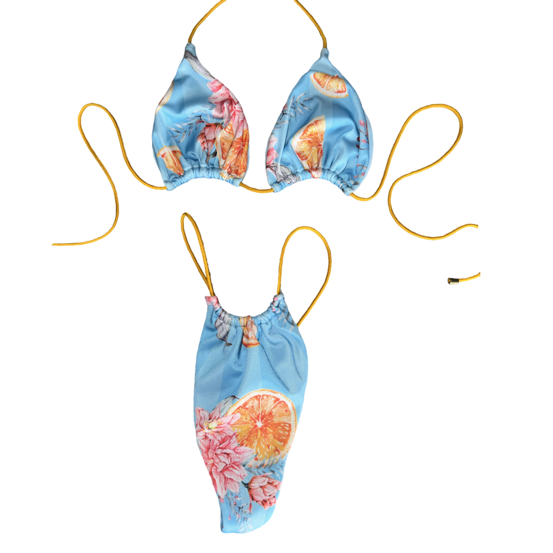 Citrus Dream String Bikini