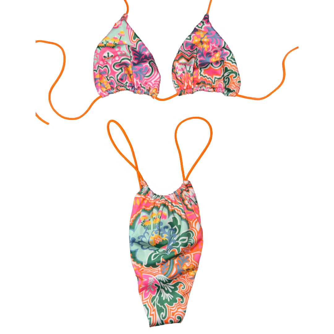 Boho Blaze String Bikini