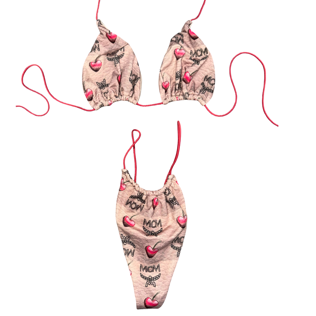 Cherry On Top String Bikini