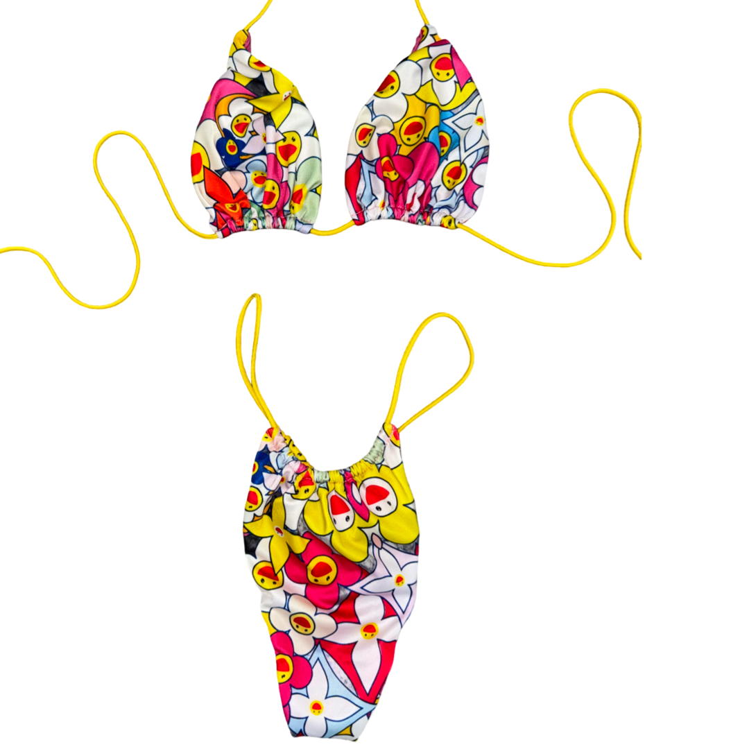 Kaikai Kiki String Bikini