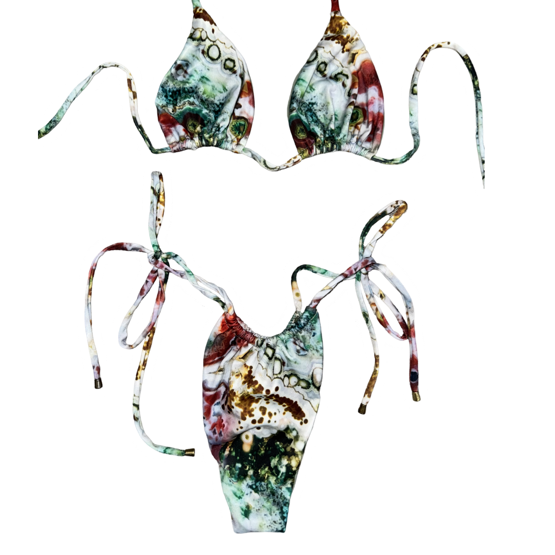 Ocean Jasper Tie Bikini