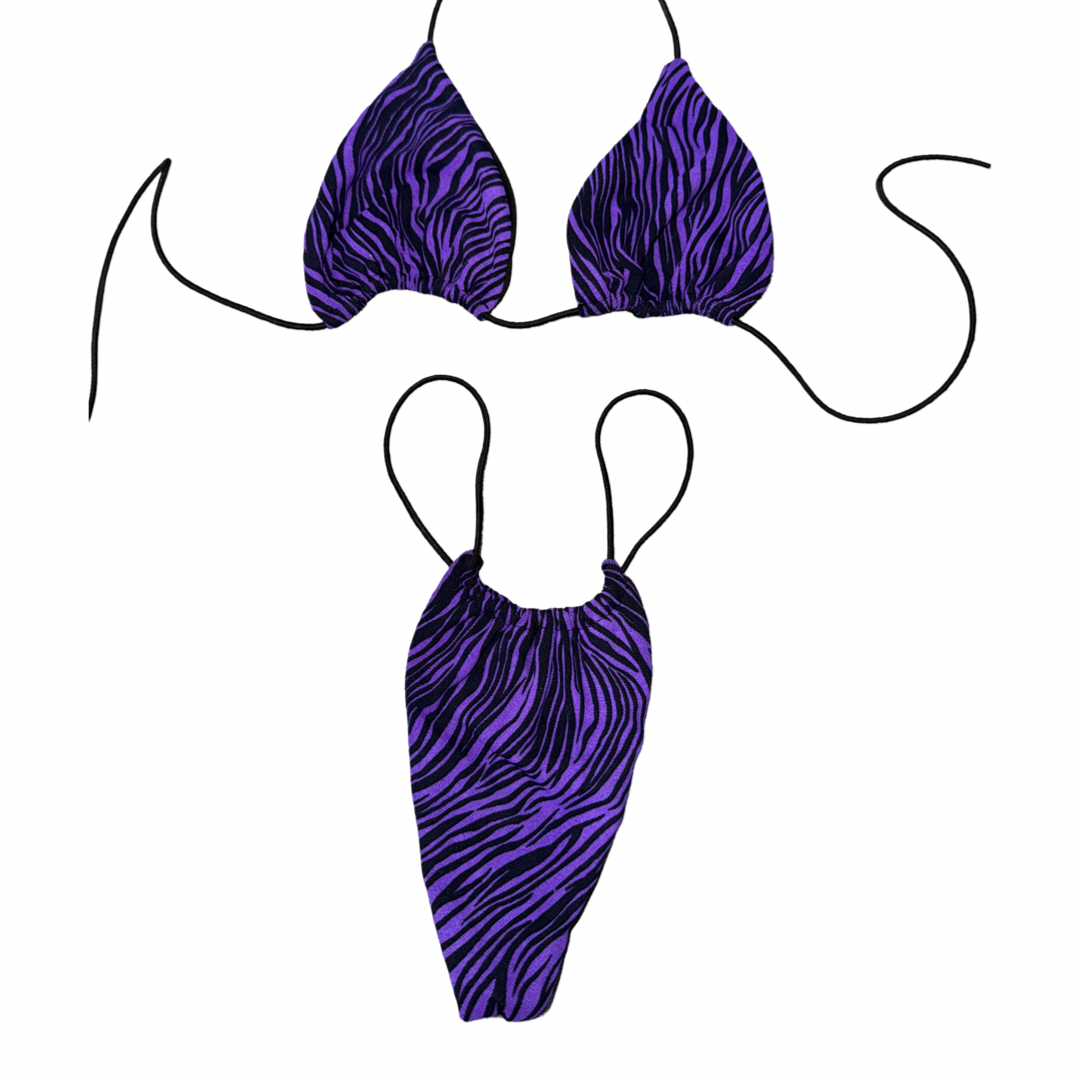 Wild Violet String Bikini