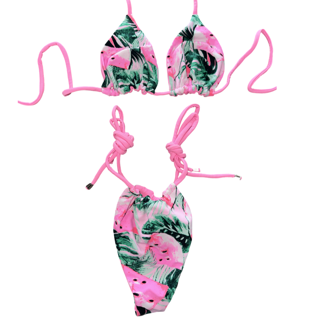 Watermelon Reversible Tie Bikini