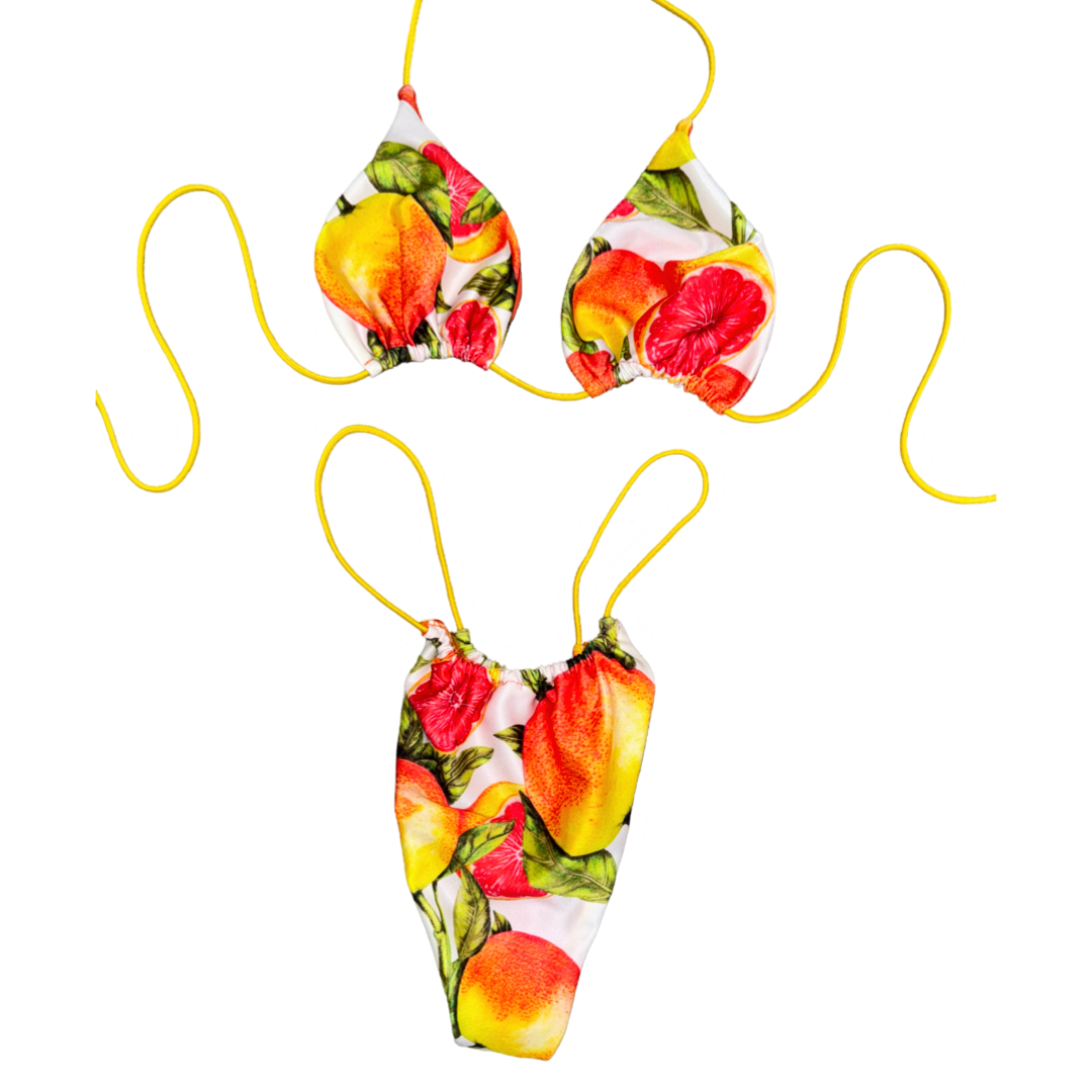 Grapefruit String Bikini