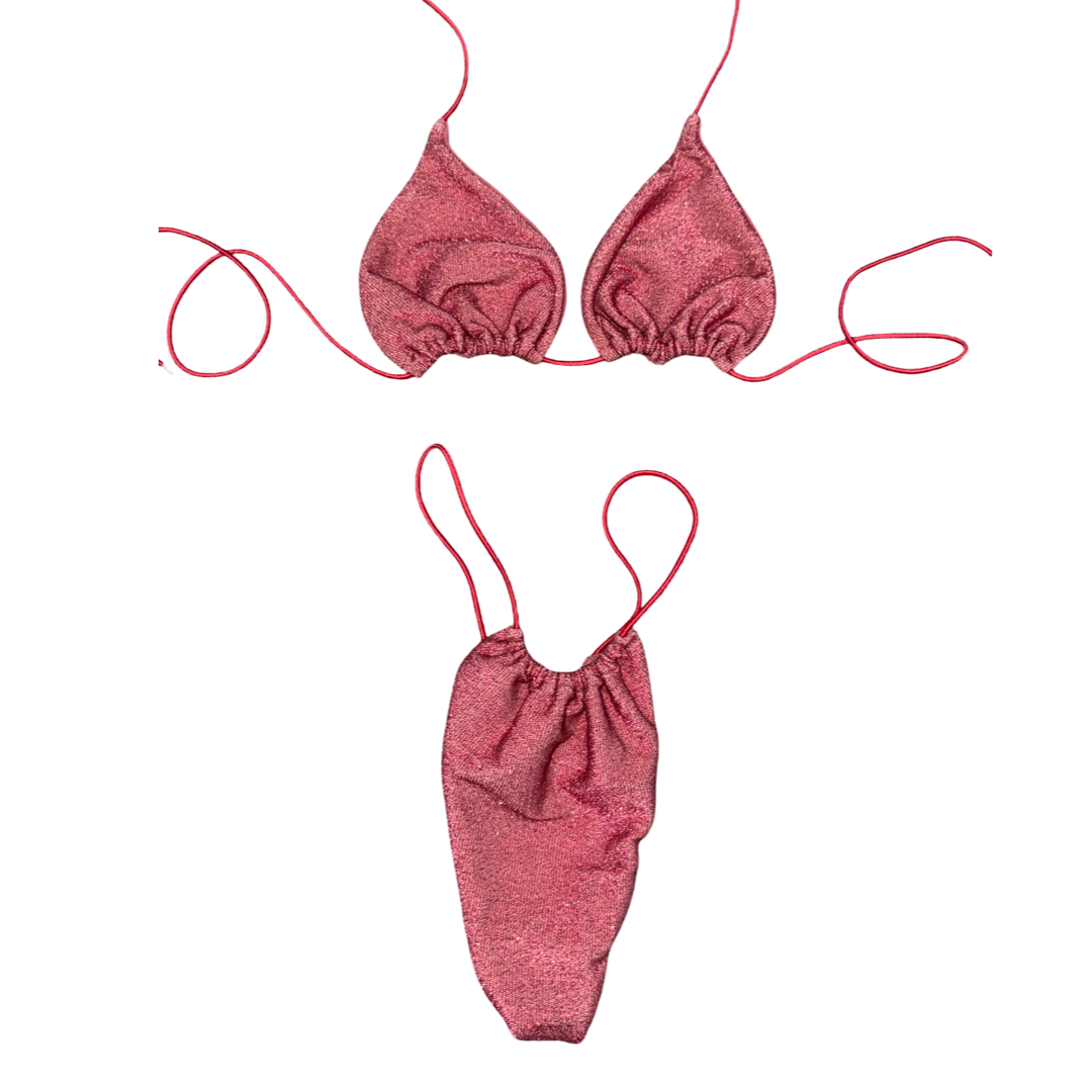 Rosé Rush String Bikini