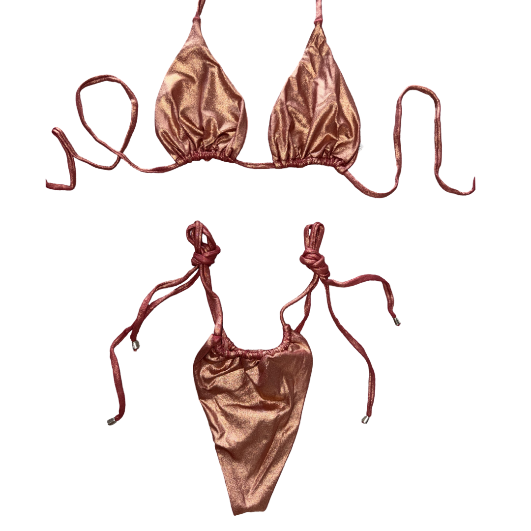 Copper Crush Tie Bikini