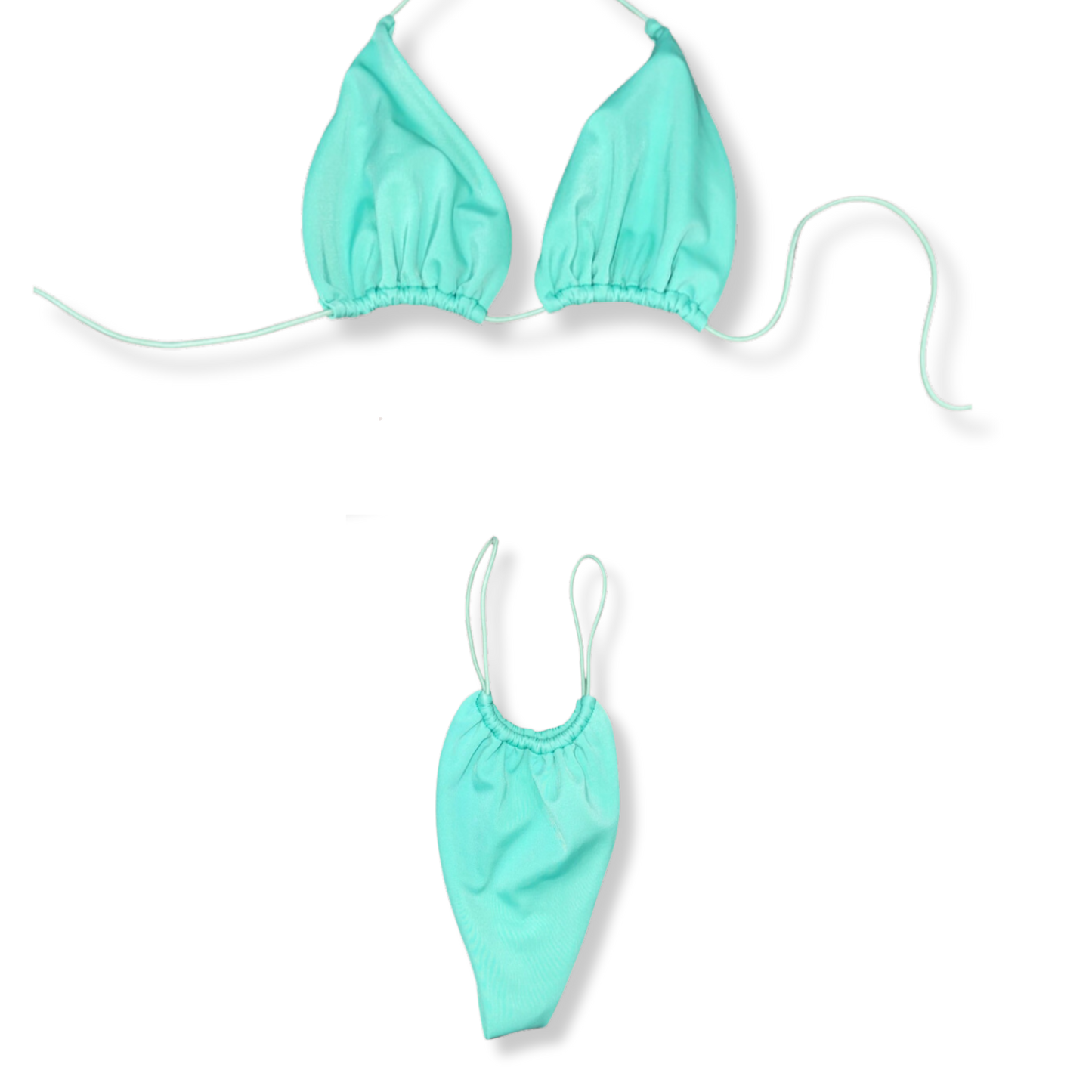 Sea Green String Bikini