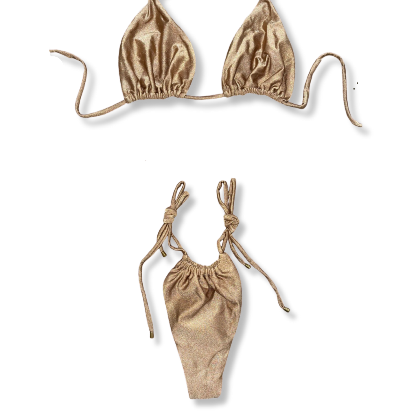 Gold Tie Bikini
