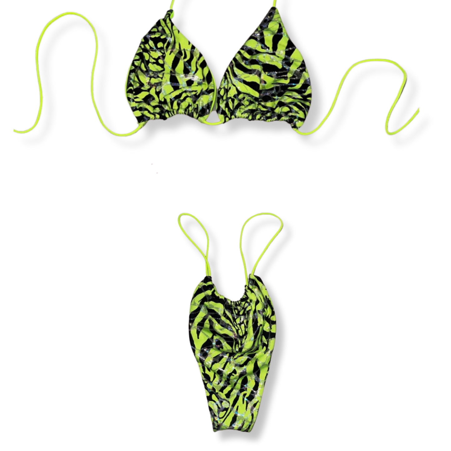 Electric String Bikini