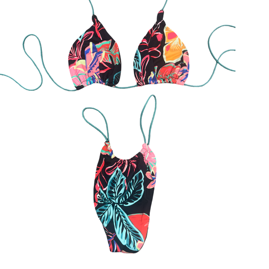 Heatwave Hibiscus String Bikini