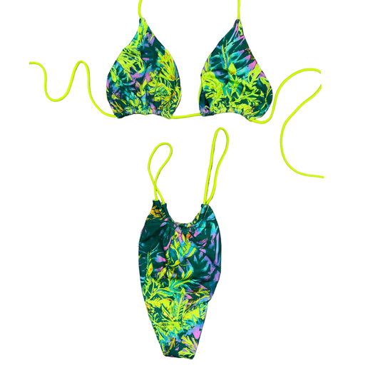 Tropical Glow String Bikini