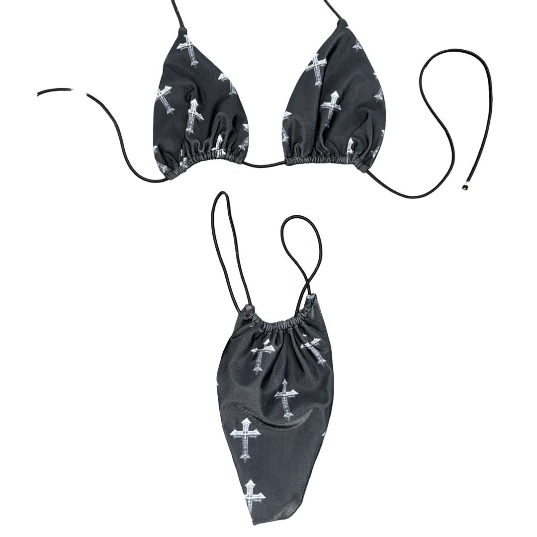 Cross Your Mind String Bikini