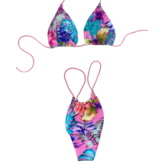 Palm Crush String Bikini