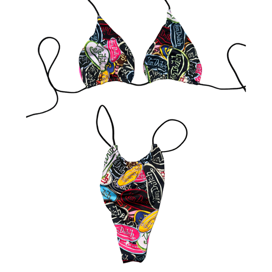 Von Dutch Inspired String Bikini