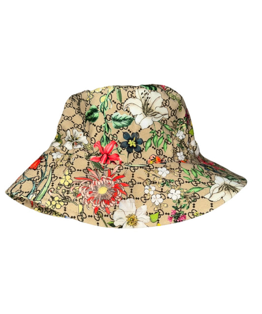Gucci Inspired Floral Bucket Hat