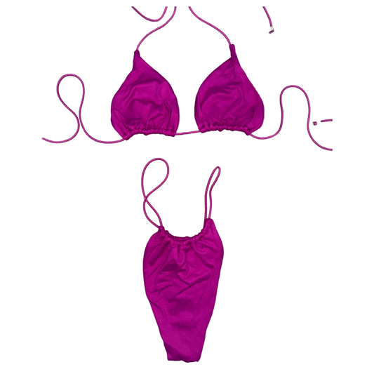 Purple Rain String Bikini