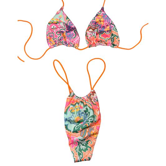 Boho Blaze String Bikini