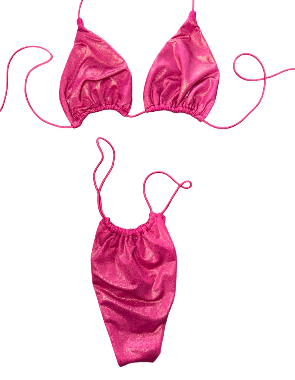 Pink Shirazz String Bikini