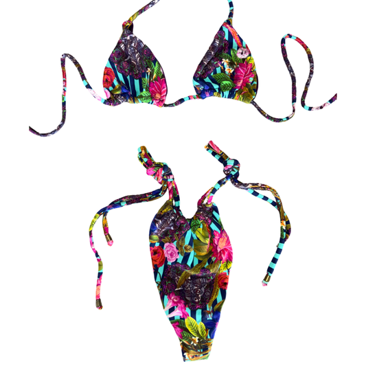 Botanic Blaze Tie Bikini