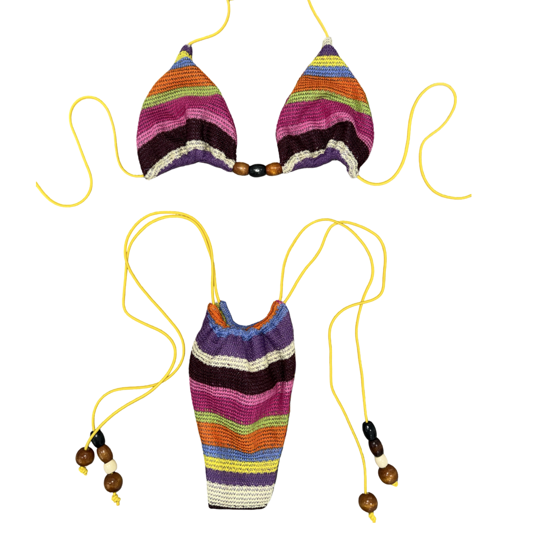 Boho Bloom Tie Bikini