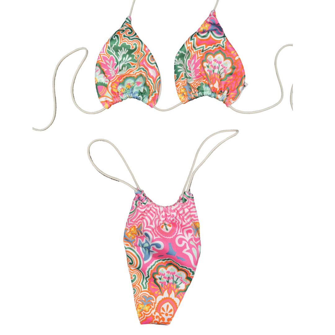 Boho Blaze String Bikini