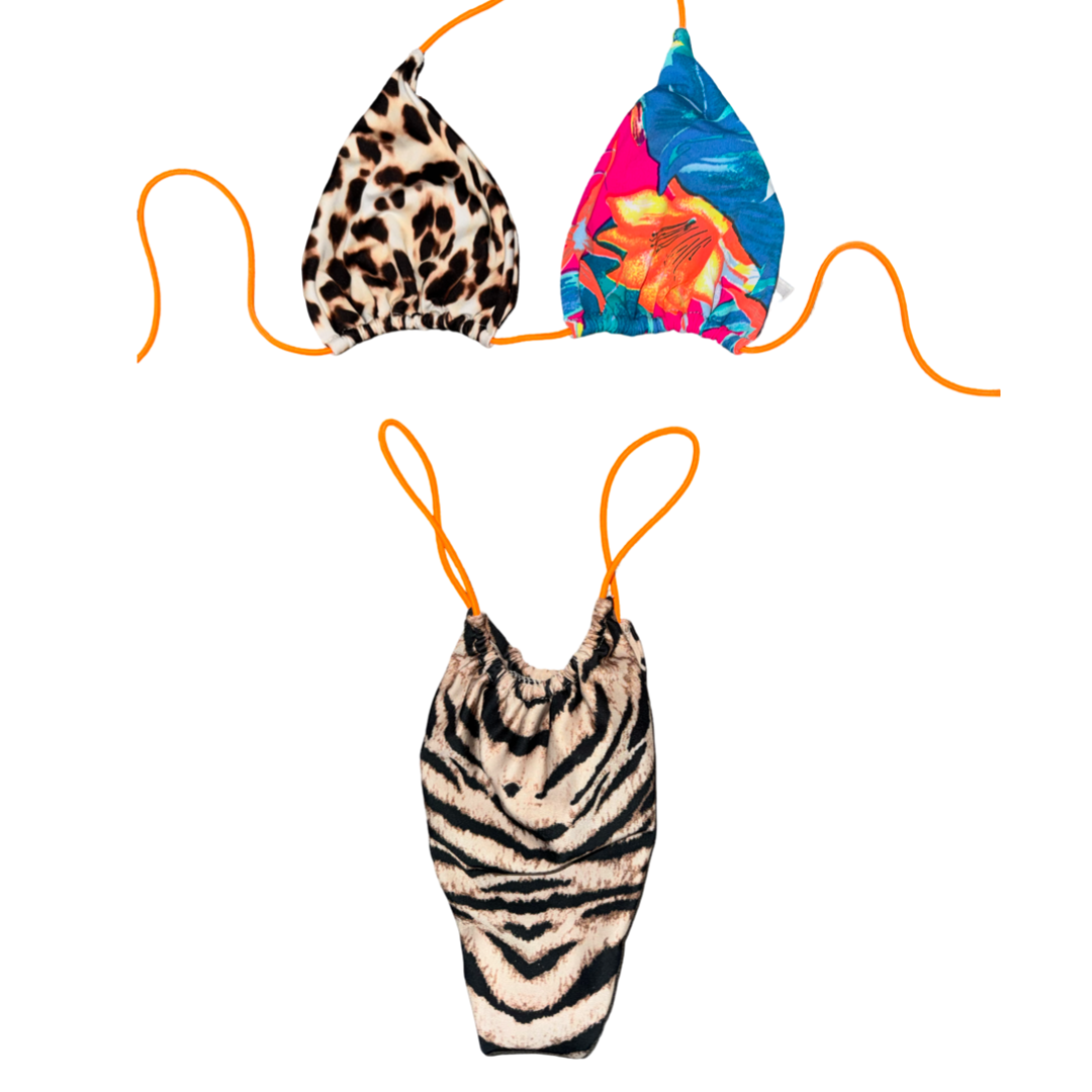 Untamed Path String Bikini