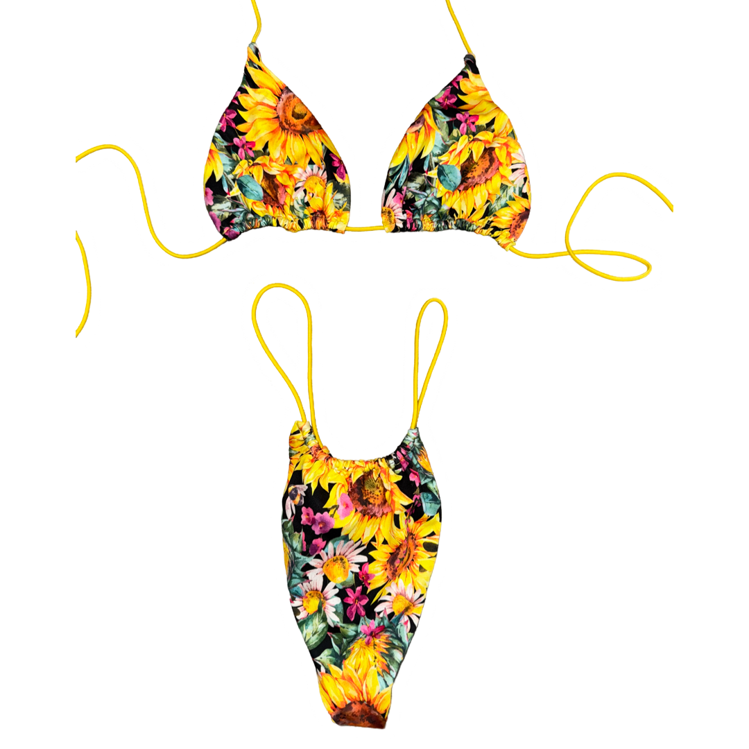 Sunflower Dreams String Bikini