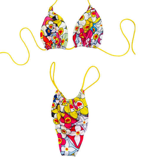 Kaikai Kiki String Bikini