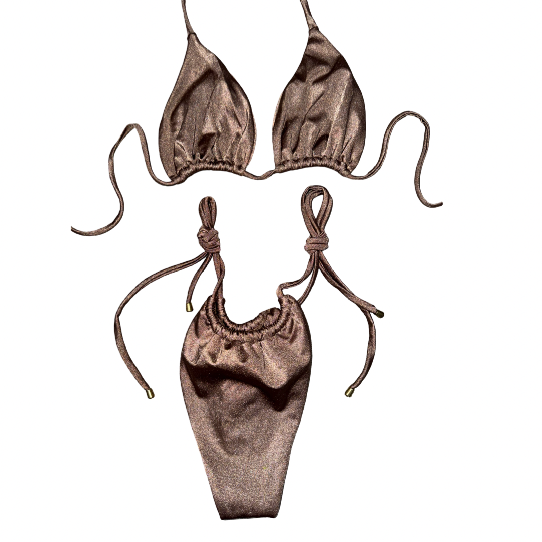 Bronzed Temptation Tie Bikini