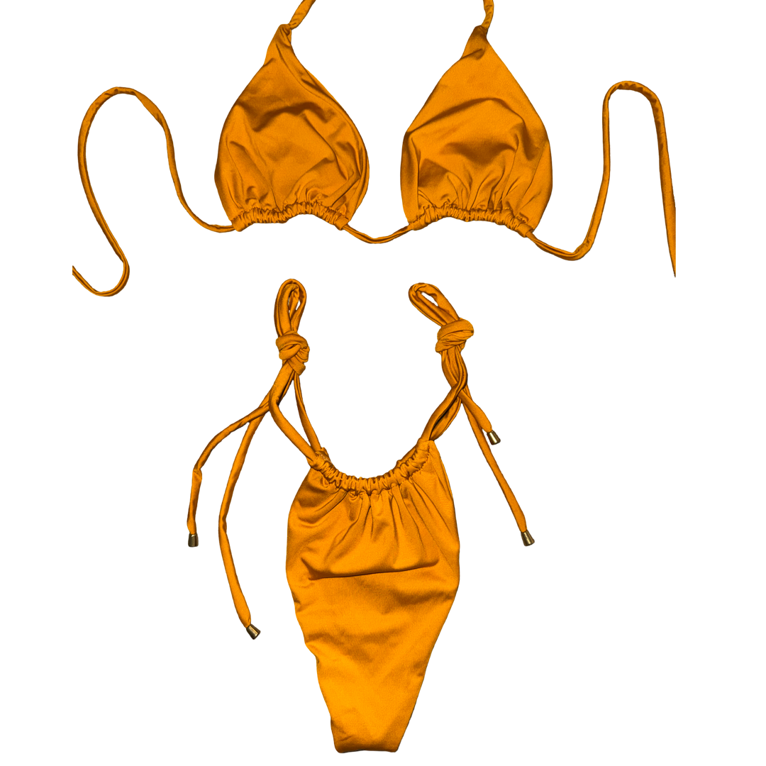 Honey Mustard Tie Bikini