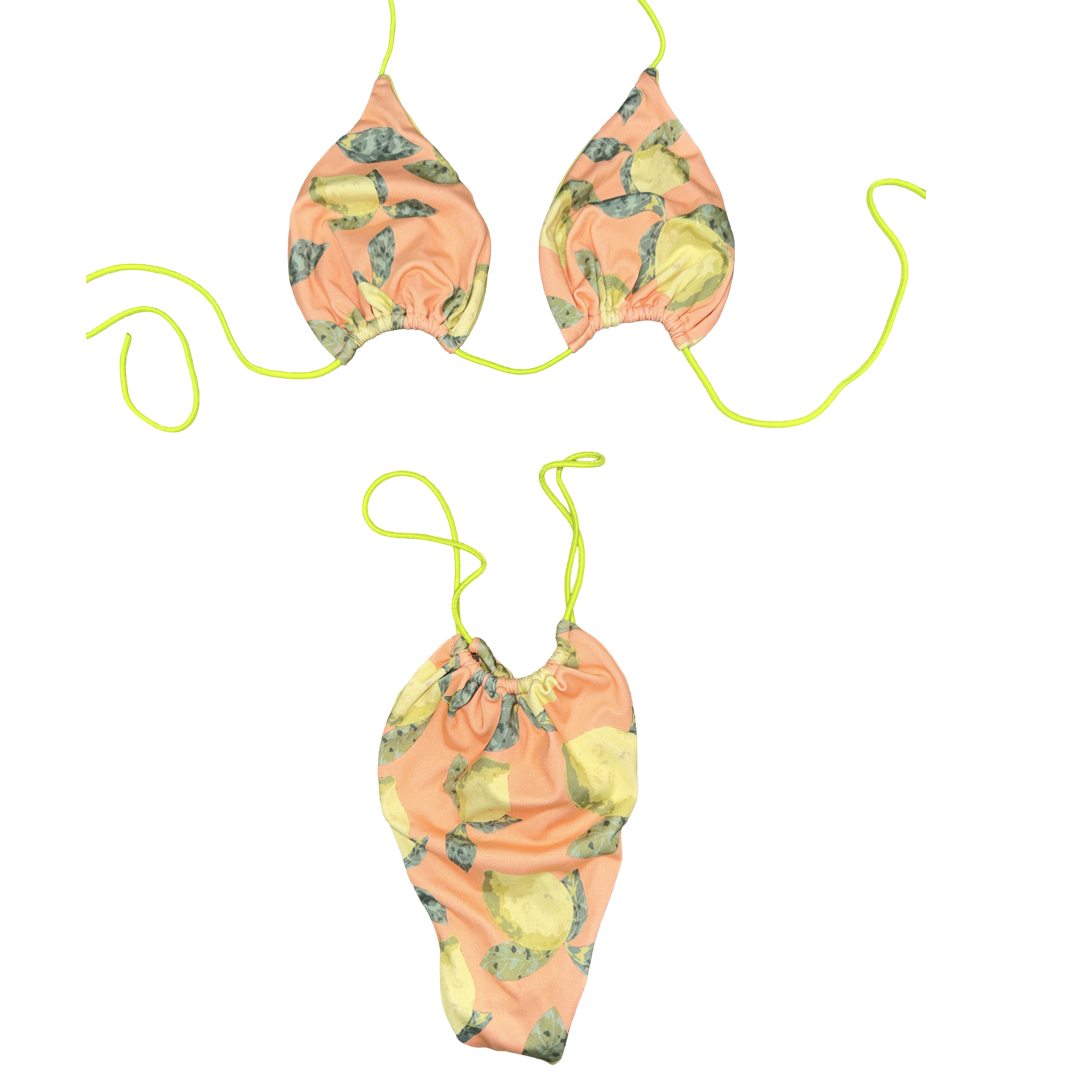 Citrus Squeeze String Bikini