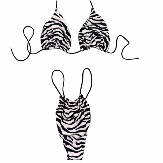 Zebra String Bikini