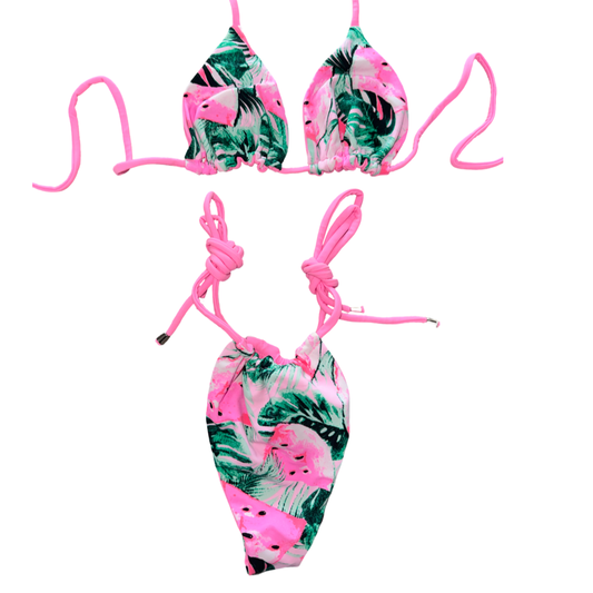 Watermelon Reversible Tie Bikini