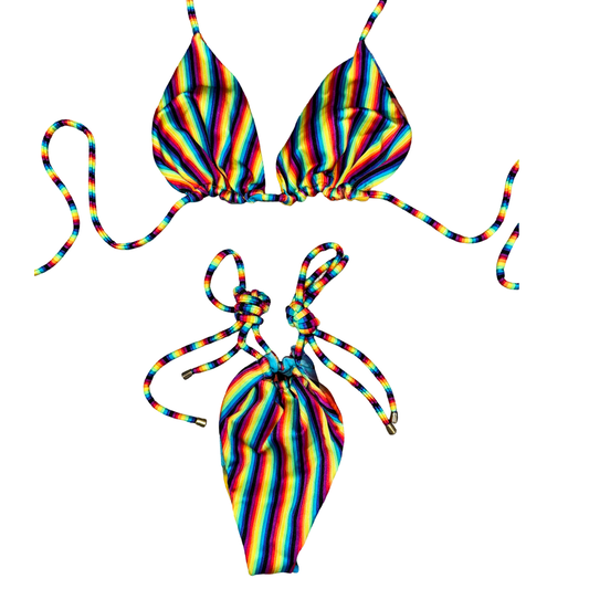 Prism Paradise Tie Bikini