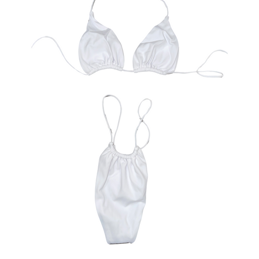White String Bikini