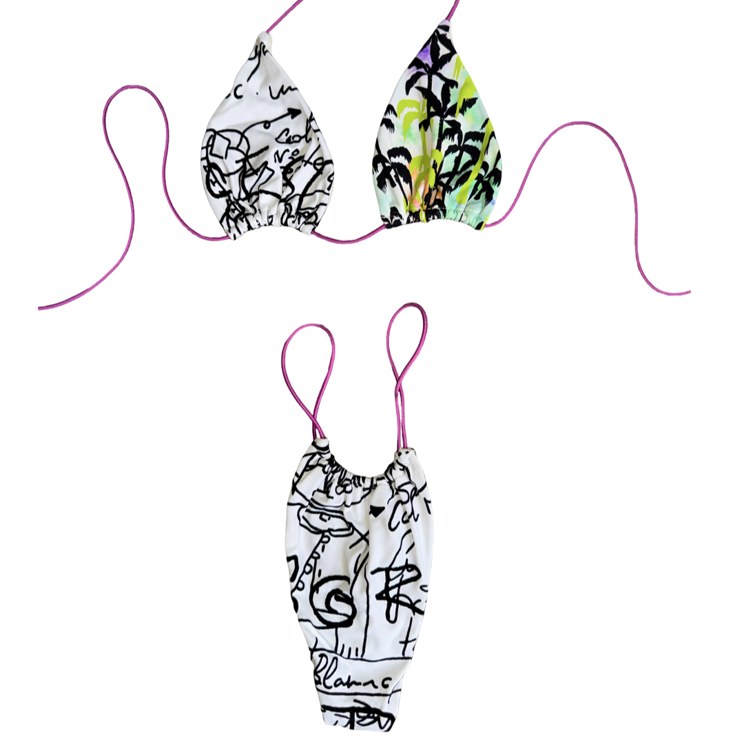 Palm & Poetry String Bikini