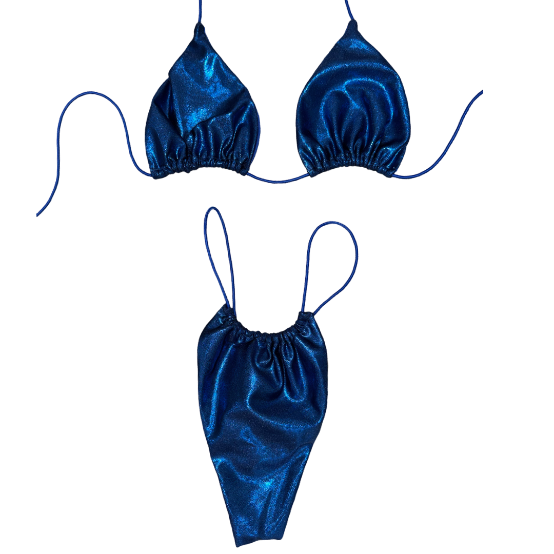 Sapphire Shine String Bikini