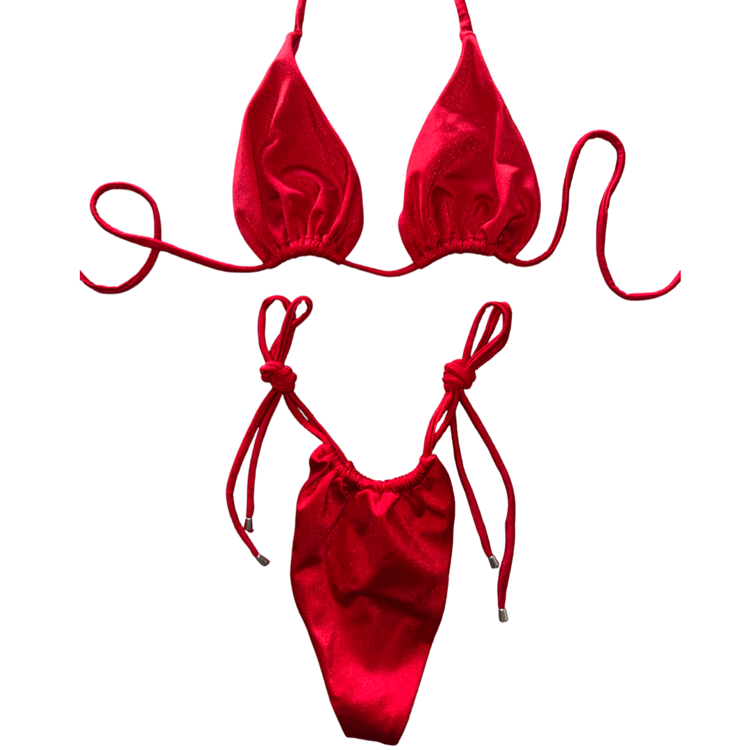 Red Tie Bikini