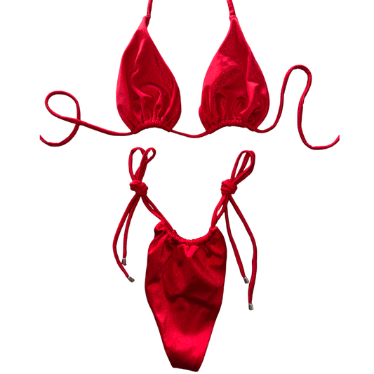 Red Tie Bikini