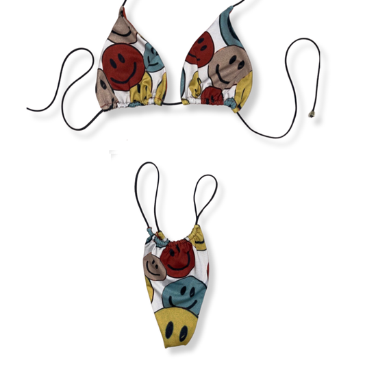 Don’t Worry Be Happy String Bikini