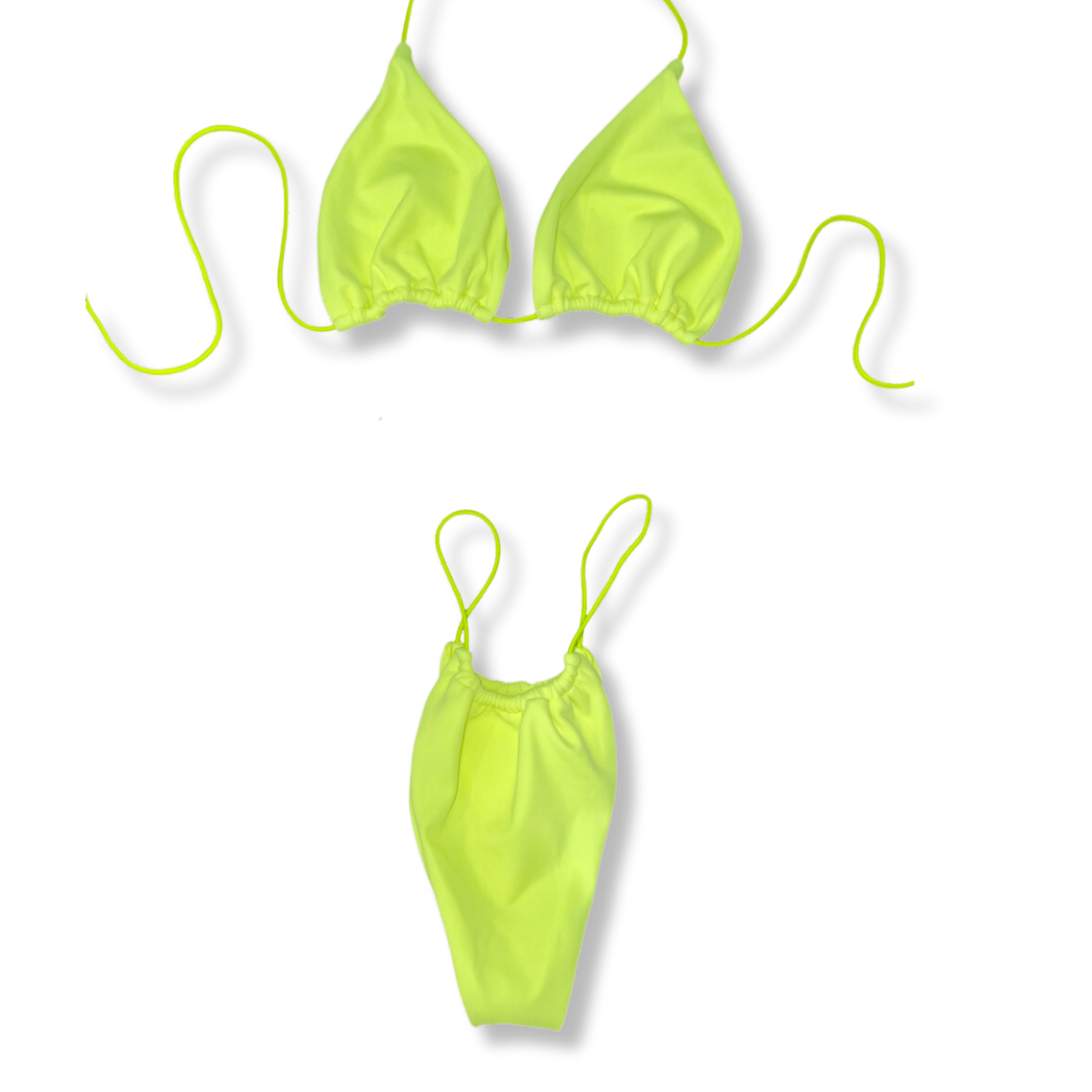 Vivid Yellow String Bikini
