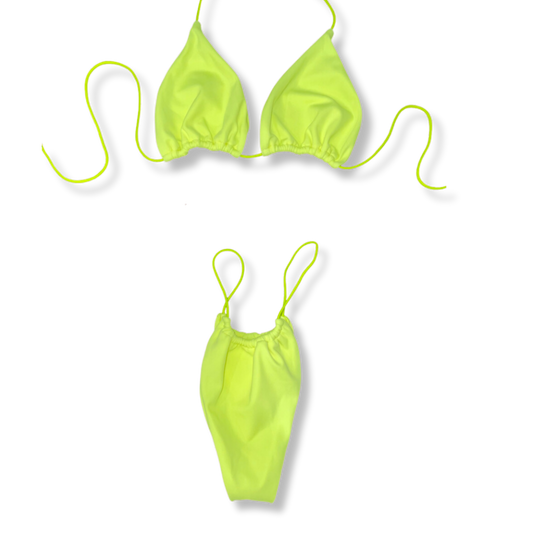 Vivid Yellow String Bikini