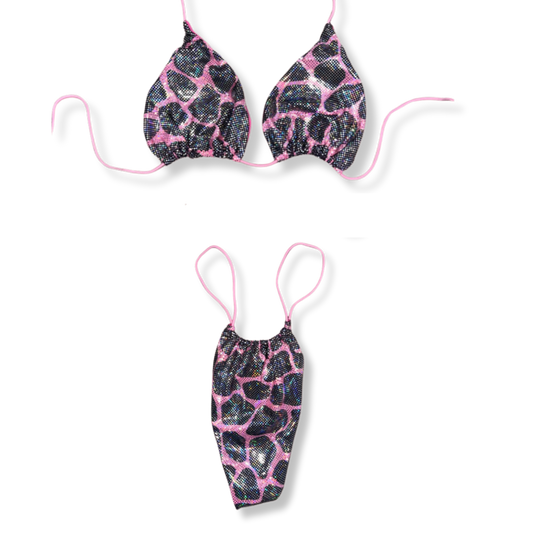 Disco Safari String Bikini