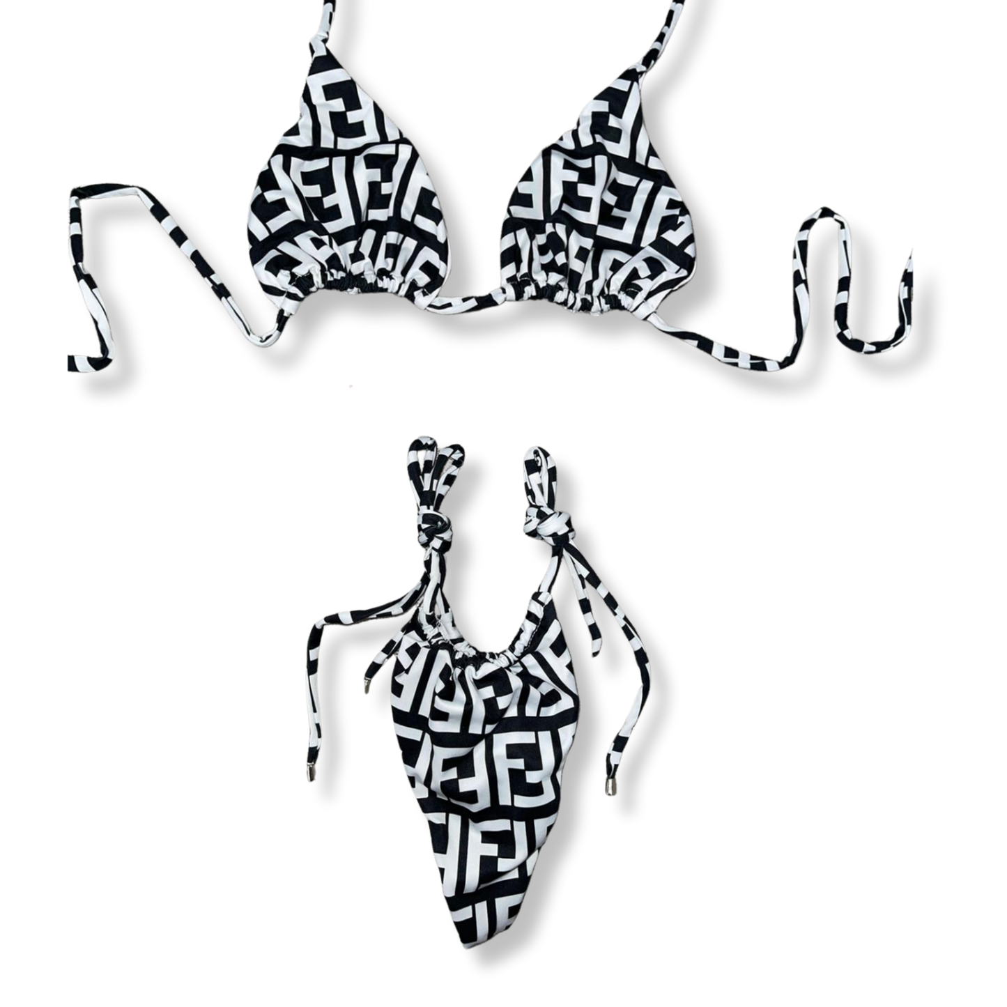 Give 2 F's Tie Bikini