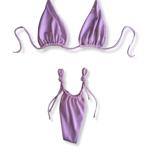 Mauvelous Tie Bikini