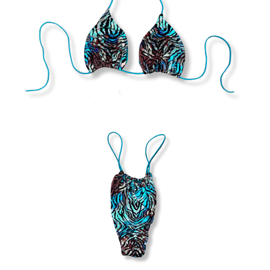Into the Blue String Bikini