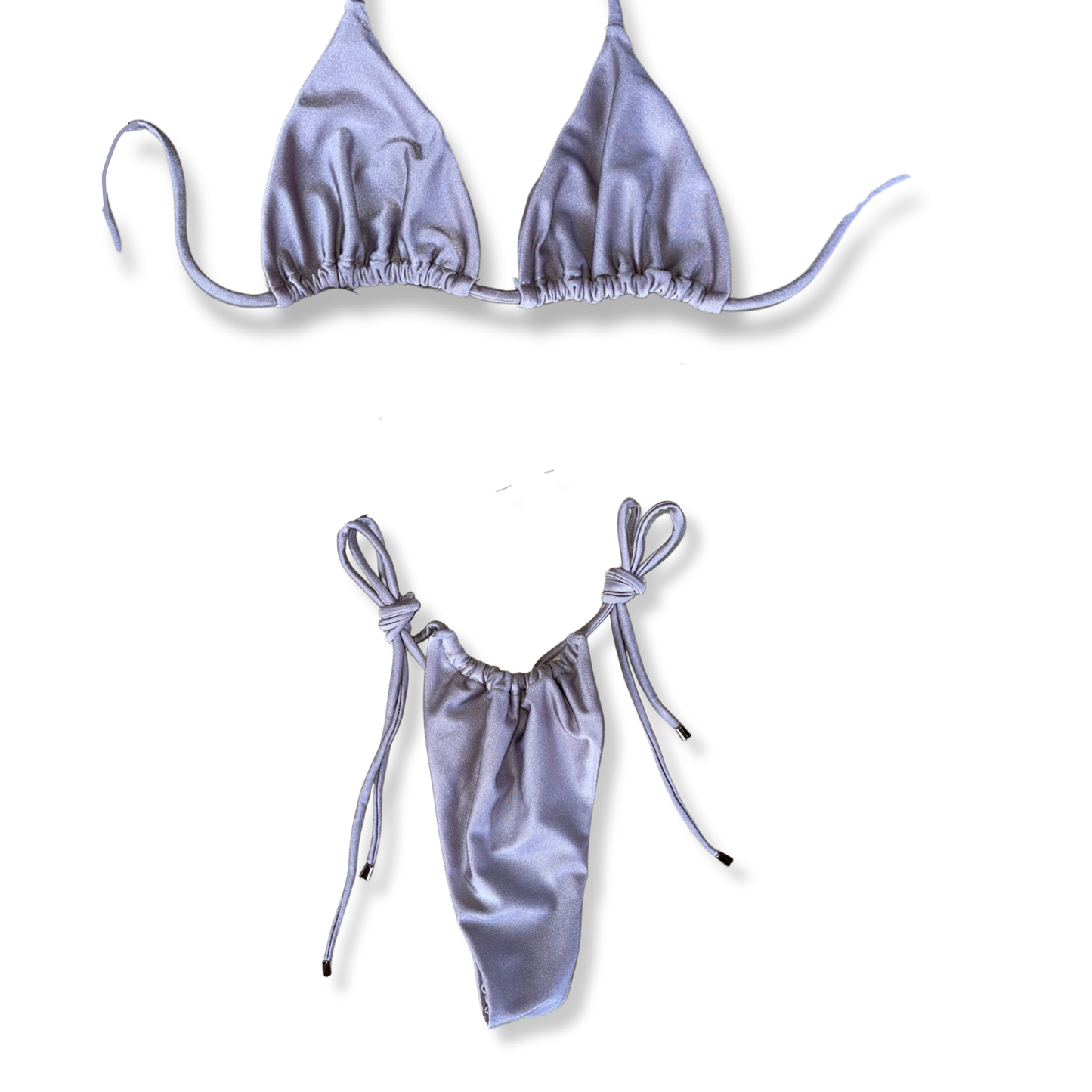 Purple Fizz Tie Bikini