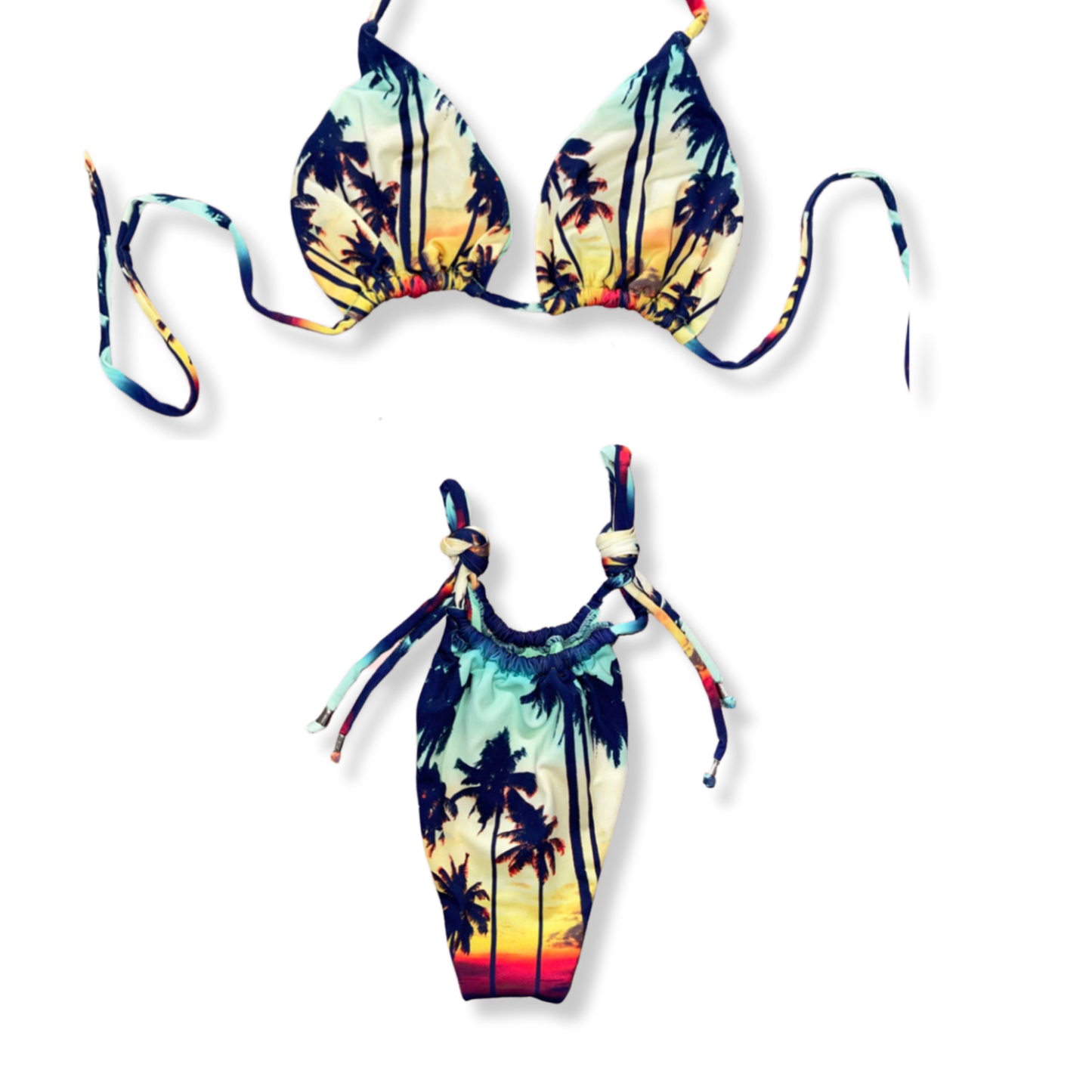 LA Palms Tie Bikini