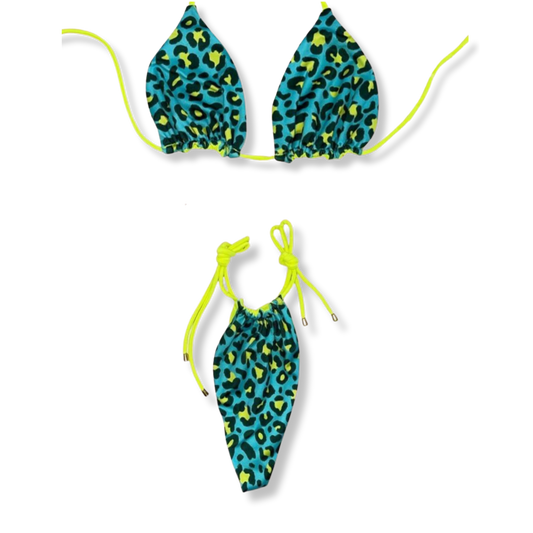 Karina Neon Reversible Tie Bikini